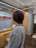 ヘアースペースブルーム プリュス 石橋店(HAIR SPACE BLOOM plus)&nbsp;石橋阪大前/白髪ぼかし/ウルフカット/くせ毛カット/ハイライト
