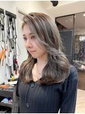 白髪ぼかし脱白髪染め似合わせレイヤーカット40代50代60代♪