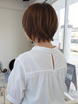 アエル キセラ川西(aeru) 大人可愛いシースルーボブ／能勢電鉄絹延橋