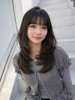 シア トウキョウ 代官山(SIA TOKYO) レイヤーカット/ミディアム/ダブルカラー/代官山/ケアブリーチ