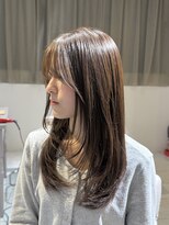 アイノアヌエール 代々木店(AInoa Nouer)&nbsp;くすみベージュ/ニュアンスカラー/髪質改善/レイヤーカット