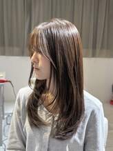 アイノアヌエール 代々木店(AInoa Nouer)&nbsp;くすみベージュ/ニュアンスカラー/髪質改善/レイヤーカット