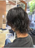 ミディアムレングスパーマ