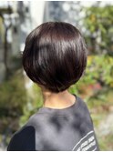 髪質改善大人可愛い20代30代40代50代ショートボブ