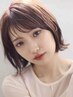 【毎朝の時短に♪】似合わせカット＋前髪パーマ[￥8800］