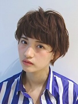 コクーン(Cocoon) 小顔に見える☆ウケ髪マッシュショート　中村マサアキ