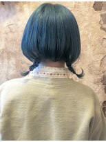 マギーヘア(magiy hair) ターコイズブルー［magiyhair西部笑］