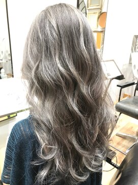 キャプチャー 海老名(capture) ハイグレージュxハイライトダブルカラー　Capture海老名