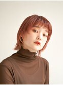 顔型別ヘアスタイル特集/マロンベージュ/Aラインボブ/新宿