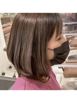 アッシュ 武蔵境店(Ash) ブリーチ毛でもサラサラに！酸性縮毛矯正で艶髪に！