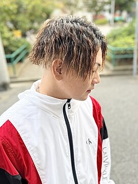 スウェル 船橋店(Swell) メンズツイストパーマスパイラルパーマフェード[船橋]