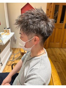 アヴァンス 天王寺店(AVANCE.) MEN'S HAIR 刈り上げ×ツーブロック×ソフトツイスト