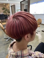 オーヘアールーム O hair-room&nbsp;ピンクレッド