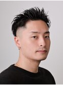 .フェードスパイキーショート
