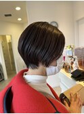10代20代30代40代オススメマニッシュショートボブ