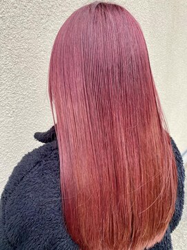 ヘアーデザイン ビビッド(HAIR DESIGN VIVID) pink hair