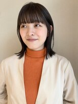 ノラギンザユー(NORA GINZA/U) 10代20代30代モテ髪似合わせフルバング顔まわりカット