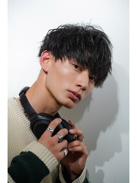 リップスヘアー 銀座(LIPPS hair) 刈り上げマッシュツイストスパイラルパーマ