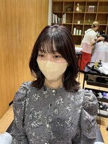 アピッシュ ギンザ(apish ginza)&nbsp;真未/盛れるくびれカットと前髪パーマ