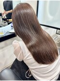 大人可愛い30代40代50代小顔髪質改善ケラスターゼストレート