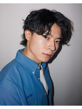 アイトーキョー 名古屋栄(AI TOKYO) レイヤーセンターパート/波巻き/マッシュパーマ/ハイライト