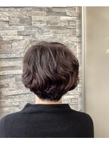 美容室ル・アール ダメージレス♪ うる艶ふんわりショートボブ