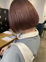 テーラ 八幡宿店(TELA)&nbsp;丸みボブ×ボルドーカラー