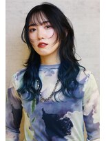 ブランシェ(branche) 【1ミリにこだわるカット】/ターコイズブルー×レイヤーカット