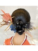 成人式ヘアセット カチモリヘア