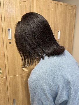 ローレンジウ(LOREN JU) 透明感髪質改善ベージュダブルカラーミルクティーグレージュ