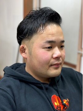 アポロカットステージ 相模大野店 アップバング/ツーブロックマッシュ<理容室>[メンズ/相模大野]