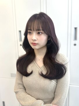 アリュウル 表参道 青山(Allure) ラベンダーベージュ×レイヤーカット◯ KAKO