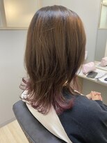 アンフレール&nbsp;レイヤー×インナーカラー/大園芽依