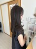 前髪カット＋カラー＋クイックTR ￥8,800～