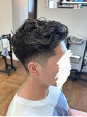 ラルフカール オールバックパーマ 宮城リョータ風パーマ
