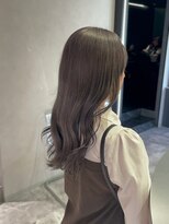 リアン バイ キートス(Lien by kiitos)&nbsp;暗めグレージュ/透明感/暗めカラー/オリーブ/秋カラー/ブリーチ