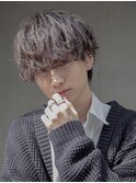 【Men's】マロンブラウンジェットモヒカンスパイキーショート