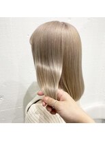 ゲーム 渋谷店(GAME)&nbsp;ダブルカラーミルクティーベージュカラーケアブリーチハイトーン