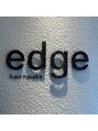 エッジ ヘア メイク(edge hair +make) edge