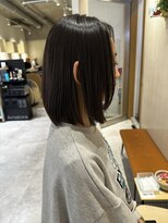 髪質改善サラサラプレミアムストレート大人ガーリー韓国ボブ横浜