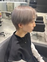 キング(K!ng)&nbsp;縮毛矯正髪質改善ハイライトレイヤーカット枚方美容室エクステ