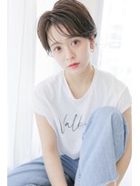 クシュ 本川越店(kusyu...)&nbsp;イメチェンホワイトブロンド外ハネボブ美髪ワイドバング韓国黒髪