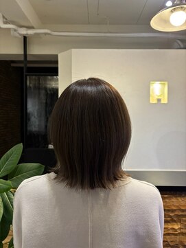 ヴァン カウンシル 王子(VAN COUNCIL) 大人かわいいくびレイヤー髪質改善ケア春色カラー ブラウン#2