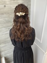 パーヴミックスガラ(Parve Mix GALA)&nbsp;ハーフアップヘア