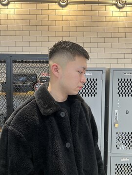 フランクスバーバーリベラルド 横浜(FRANK'S BARBER LIBERALD) クロップフェードスタイル S