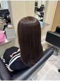 大人髪の酸性ストレート