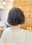 ボブ/パーマ/30代/40代/50代/髪質改善