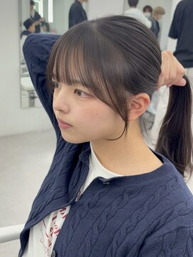 アマトウキョウ アユンチェ(AMA TOKYO×AYUNCHE) 自然に流れる顔まわり