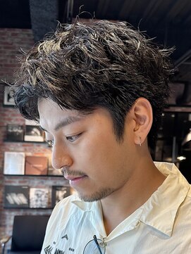 オーガニック アトリエ 大宮(organic+atelier) スパイキーショートパーマツイストスパイラルパーマビジネスヘア