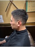 ビジネスショート　メンズカット　床屋　新潟女池